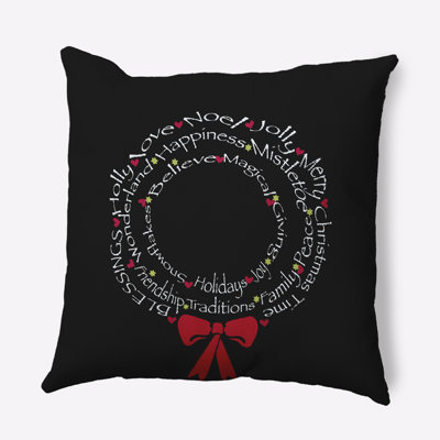 Words of Peace Sqaure Pillow Cover & Insert