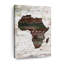 Home Home Carte du Continent africain en bois sur toile-557337920
