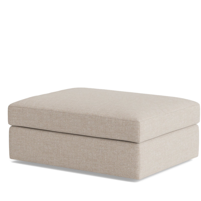 The OG Ottoman, Performance Weave - Natural