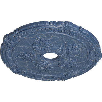 Attica with Rose 1/9"H x 26"W x 1 1/2"D Ceiling Medallion