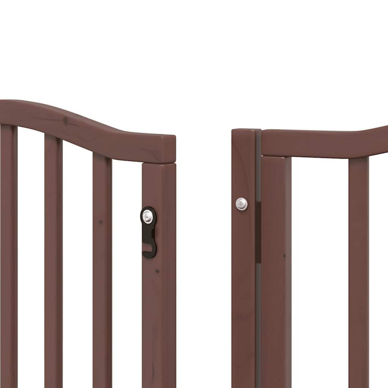 Lissie Solid Wood Dog House Door, Brown, 90cm H x 750cm W x 2cm D