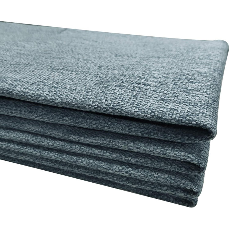 Replacement Pillowcase for WOWMAX Headboard Wedge Reading Pillow, Triangular Pillow Cover without Insert Compression, Gray