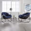 Chaise berçante d'extérieur en rotin-795187250