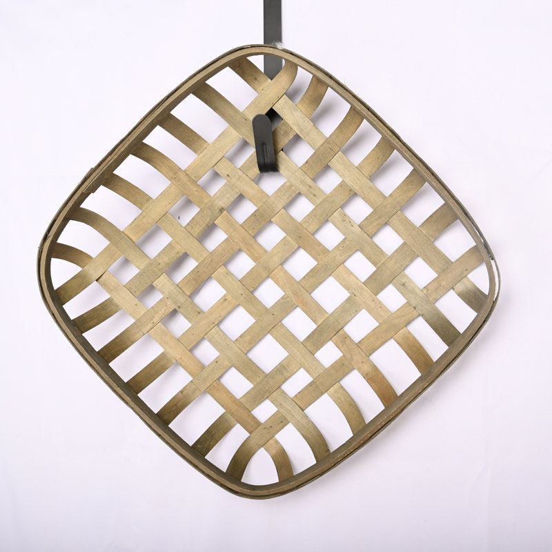 tobacco baskets wall decor farmhouse basket Spotlight: Tobacco making it ideal for creating captivating wall displays Tobacco Basket Woven Hanging Wall