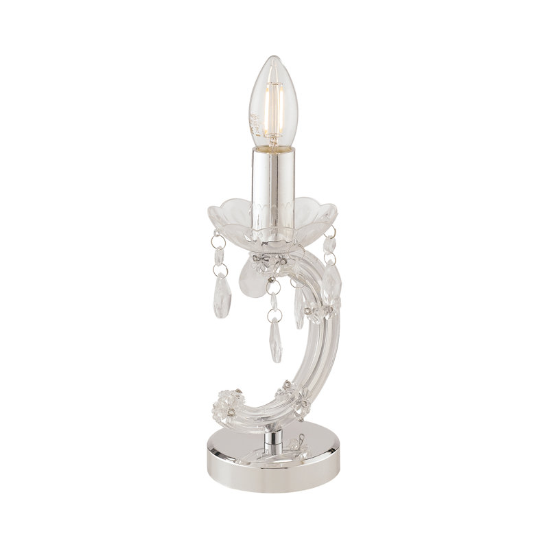 Anya Torchiere Lamp, Clear
