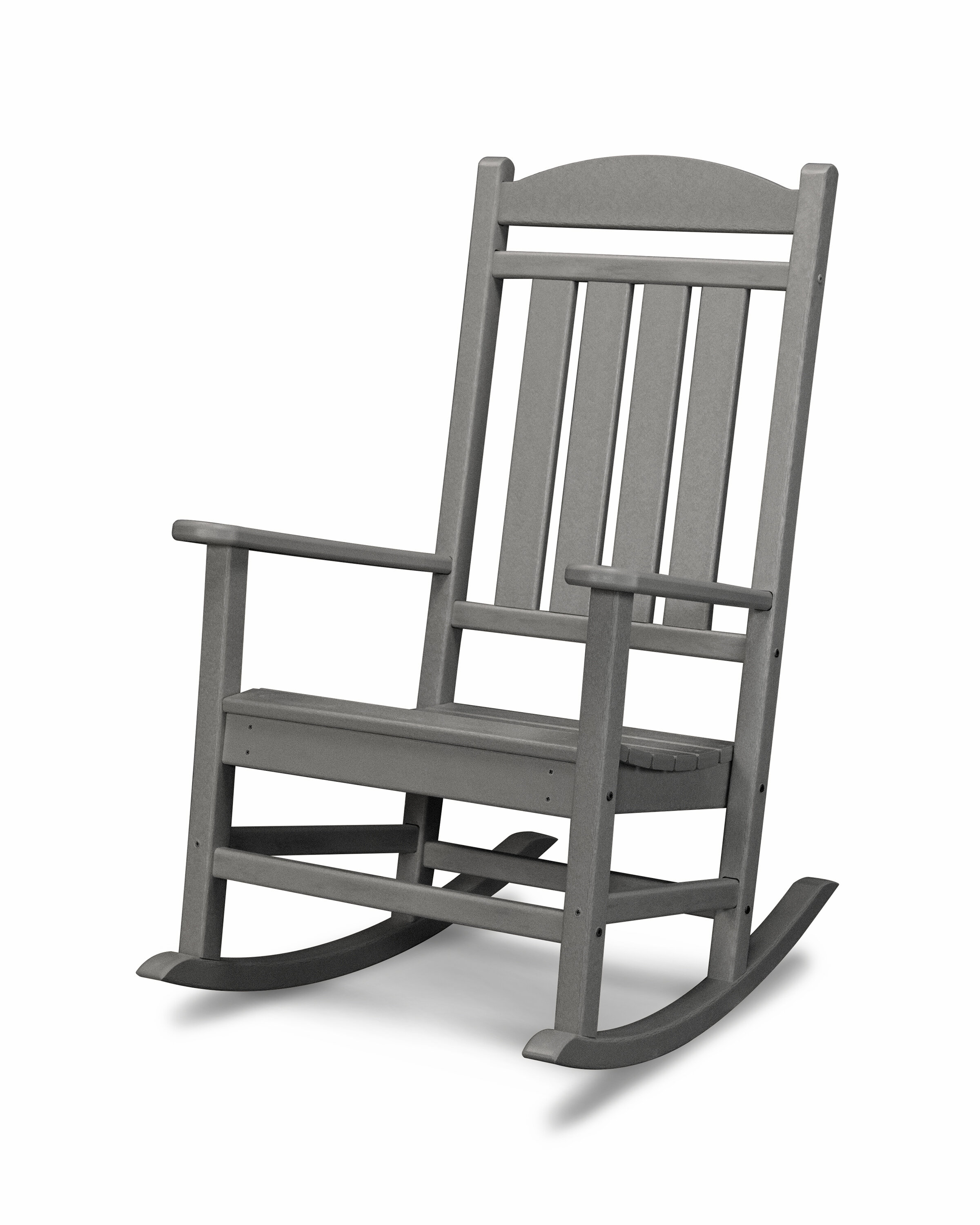 Gray outdoor 2024 rocking chair