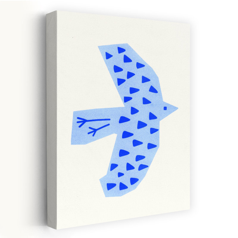 «Riso Bird», art mural contemporain abstrait 30 x 40, H 48 po x l 32 po