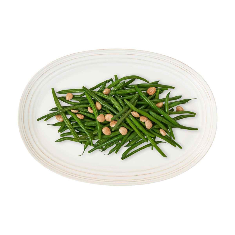 Bilbao 17" Platter, Whitewash 