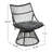 Anitra Darrall Wicker Outdoor Club Chair Lounge Chair-100724803-100724804
