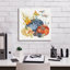 Toile épique Graffiti «Fall Flair 3» par Anne Tavoletti, 18 po x 18 po-815999113