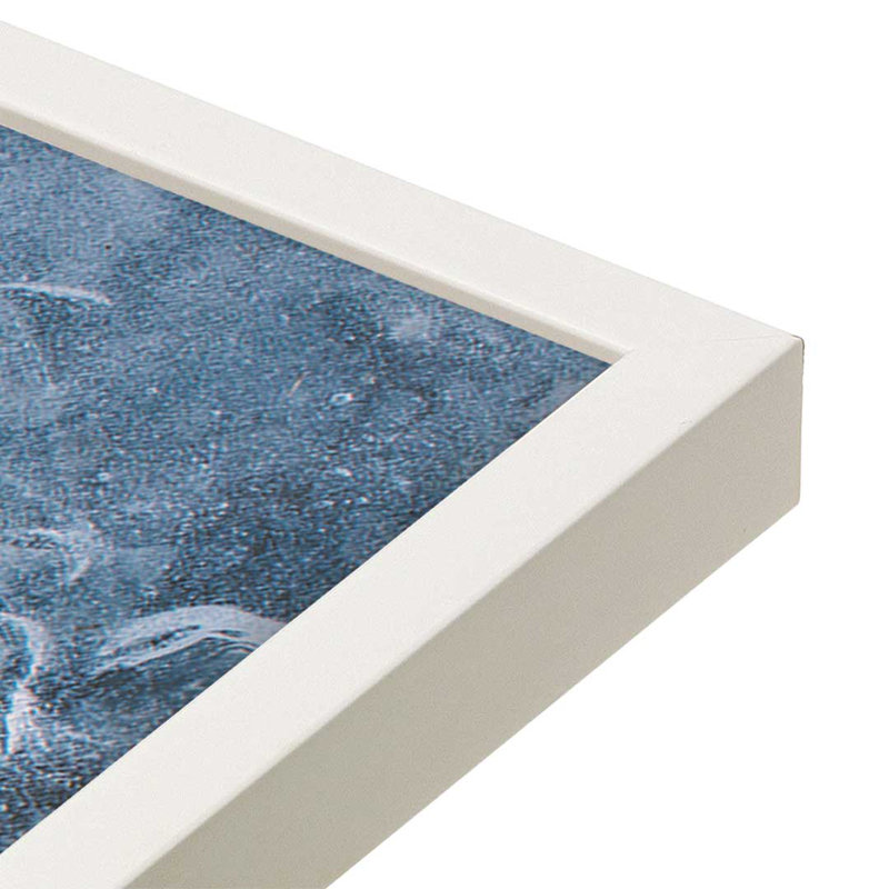 «Ice Study No. 2» par Jennifer Rigsby, reproduction d'art, 32 W x 48 H, White, Framed Print