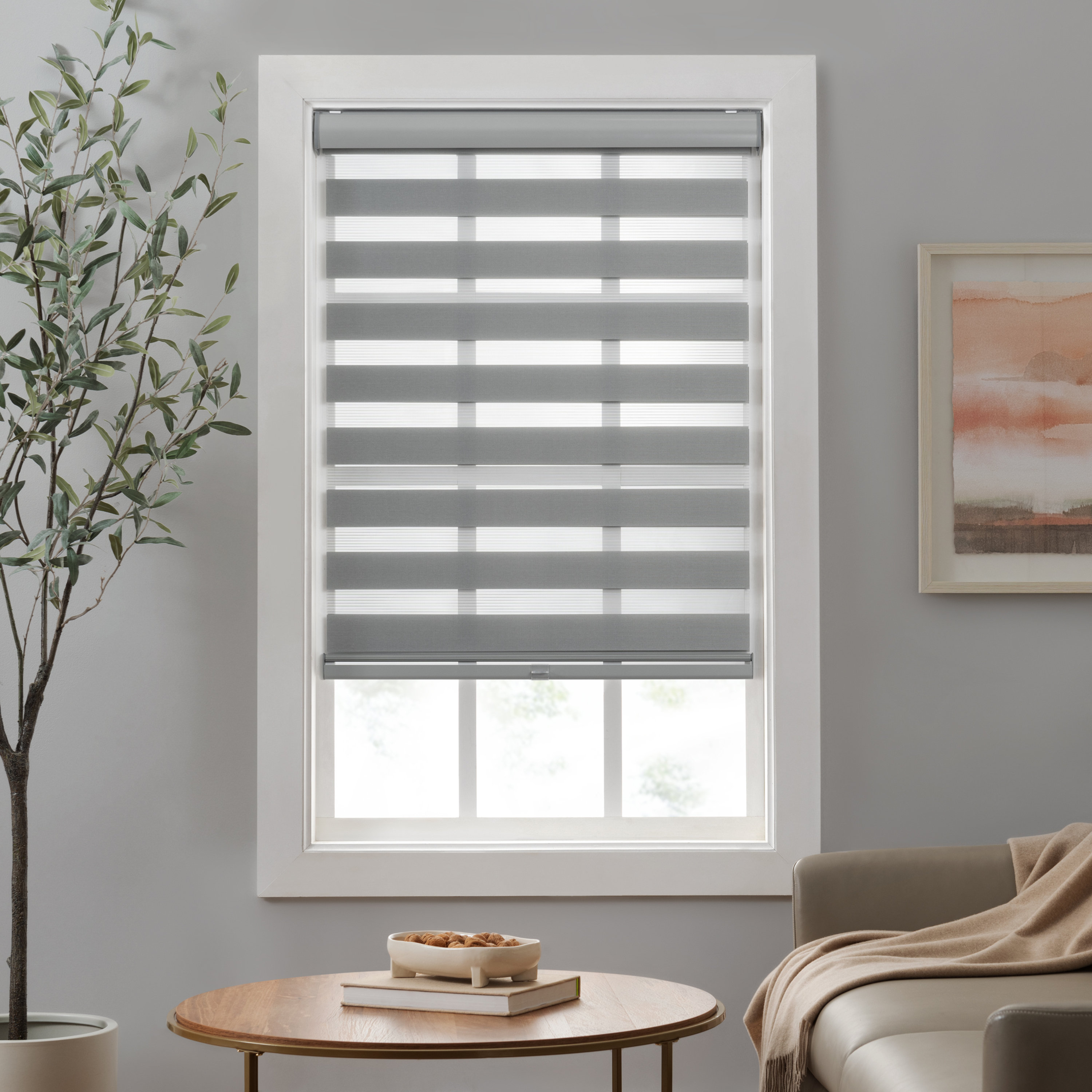 Eclipse Curtains Semi Sheer Roller Shade & Reviews | Wayfair