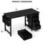 Metal Base Computer Desk
