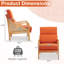 Fauteuil d'appoint en rotin-982385361