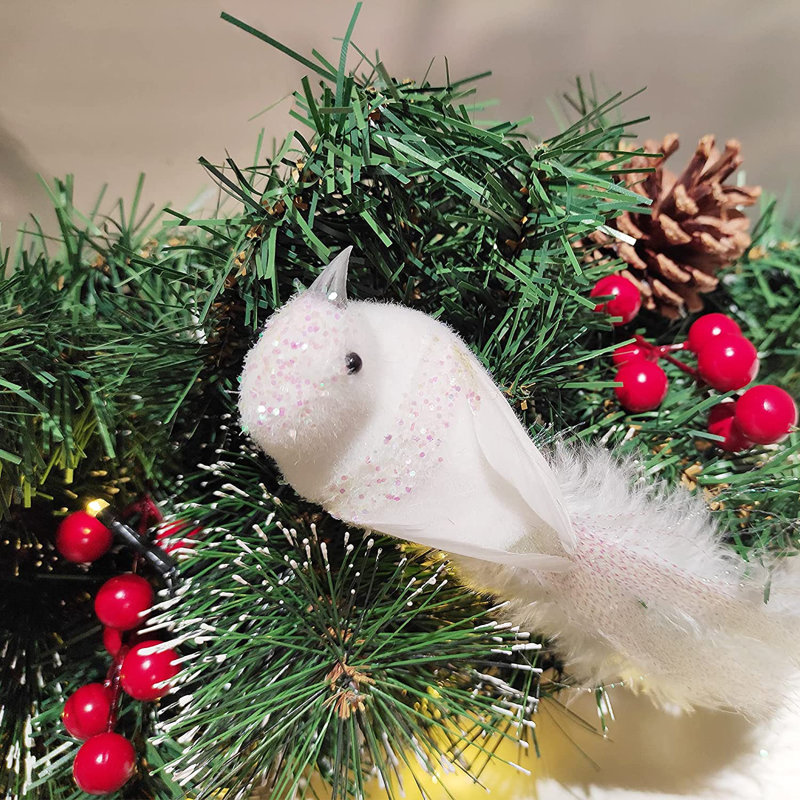 Cardinals Ornaments, Blanc