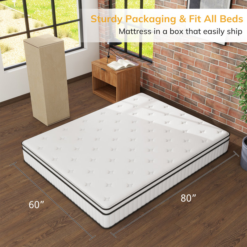 Matelas hybride 10 po Ringgold, Très grand lit