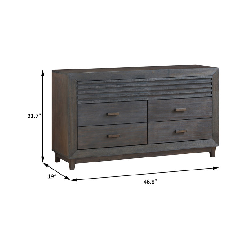 Commode Griffin, brun anthracite