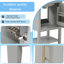 Meuble-lavabo simple avec comptoir Revaz 20-1732541188