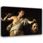 "David avec la tête de Goliath" par Caravaggio - Art mural sur toile tendue avec châssis-1836346002