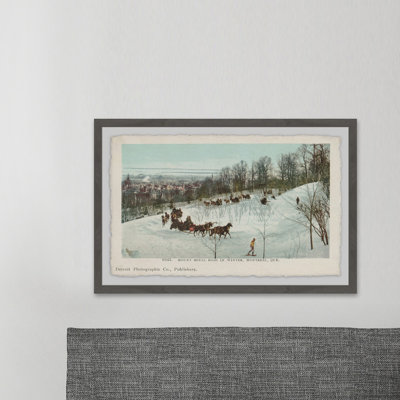 " Mt. Royal Road In Winter "
