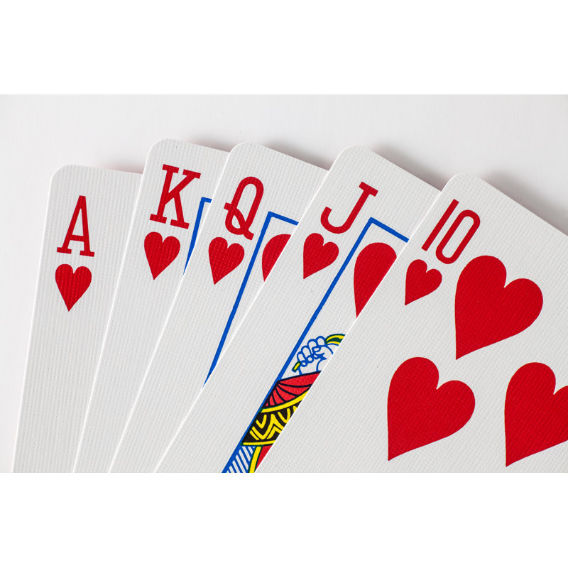 Playing Cards by Monitor6 - Wrapped Canvas Print, 30cm H x 46cm W x 3.8cm D