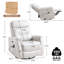 Fauteuil inclinable en similicuir Detine-1419506534