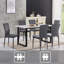 Modern Faux Leather/PU/Suede/Velvet Upholstered Dining Chair Tufted High Back-162037793-162037815