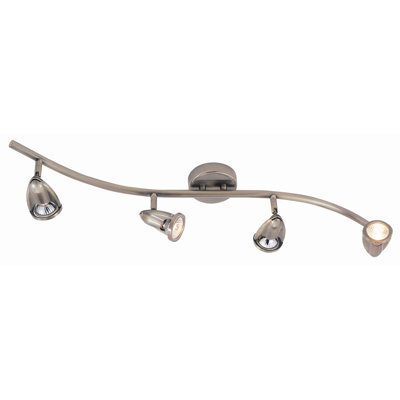 32.5'' 4 -Light Track Track Kit with Adjustable Head