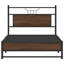 Bed Frame Without Mattress Engineered Wood-1264259876-1264259929