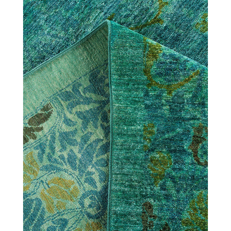Overyed One-of-a-Kind Rectangle 6'2" X 9' Hand Knotted Area Rug