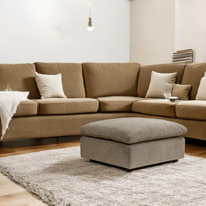Repose-pieds Kaeliegh, Lin beige