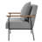 Zanyra 27.5Cm Wide Boucle Armchair-1530652930