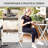 Round 2 - Person 50cm Long Bistro Set