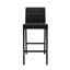 Chaise de bar de style moderne avec tabourets en métal