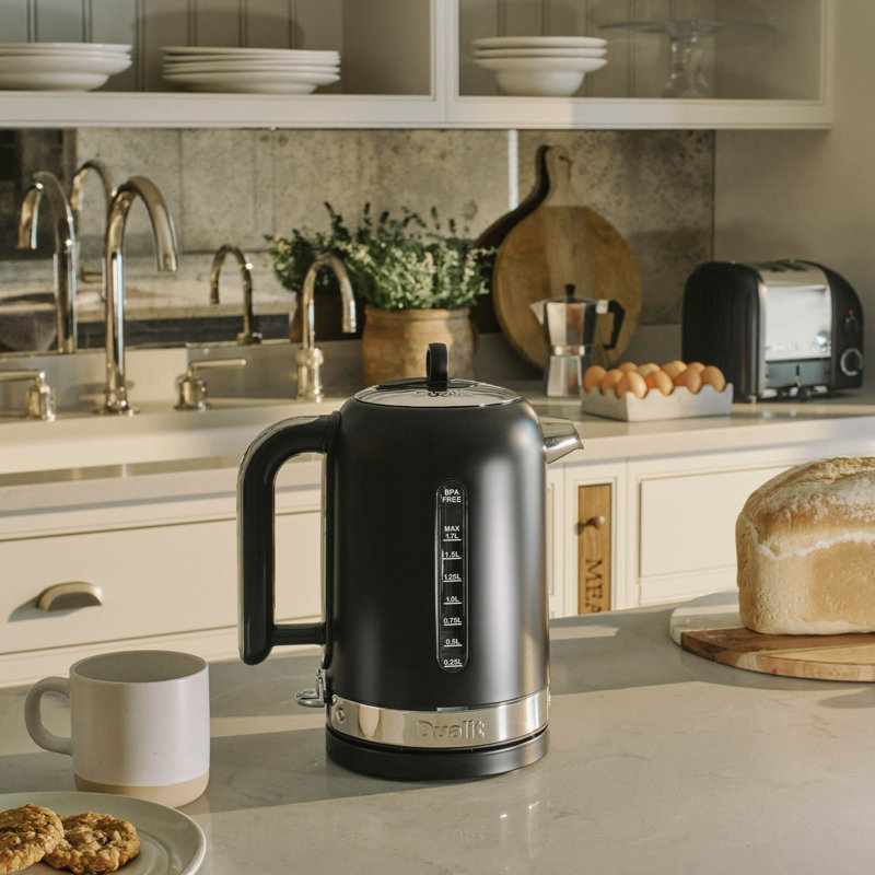 1.7L Classic Quiet Boil Kettle, Black
