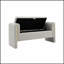 Banc de bout avec accoudoirs et rangement Modern Teddy-2048818340