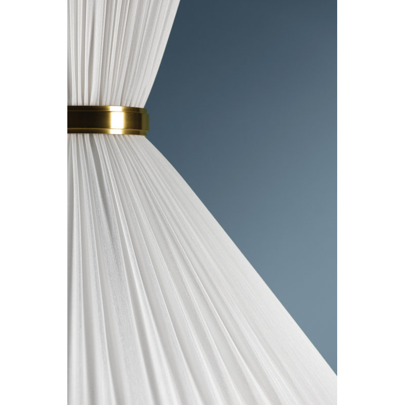 Enid 2 Light Pendant, 25.75" H x 22" W x 22" D