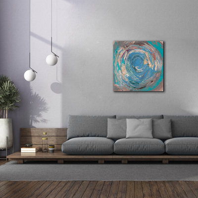 «Space Oddity 1» par Alicia Ludwig, art mural sur toile