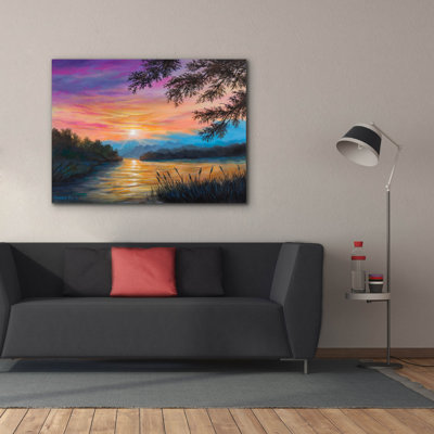 'Breaking Dawn' by Campbell Frost Canvas Wall Art