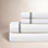Two-Line Embroidered Cotton Sheet Set