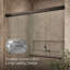 Revel 59.63" x 70" Double Sliding Shower Door with CleanCoat® Technology-562803858-628454791