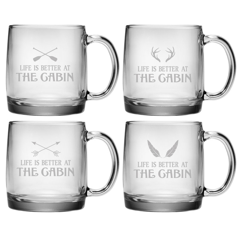 Fort Calhoun Glass Coffee Mug