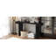 Table d'appoint 60 pouces rustique, style campagnard rustique en bois patiné, noir | Idée de cadeau