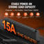 Protection contre les surtensions 19 "1U PDU 10 sorties