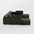 Maelina 8-Piece Corduroy Modular Sectional with 2 Ottomans-1025714657