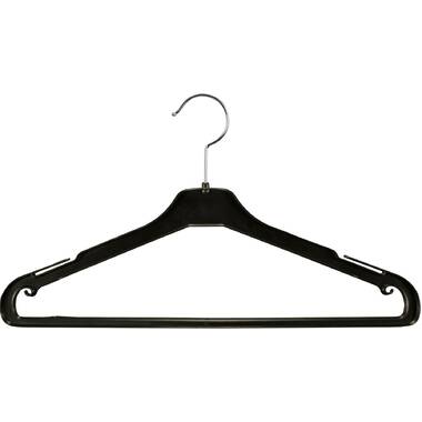 Rebrilliant Sturdy Clear Plastic Top Hanger (Set of 100)