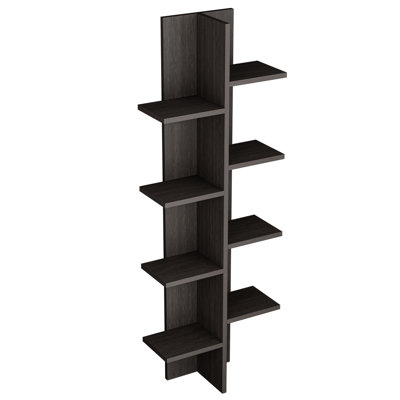 Tablette de rangement décorative en bois massif Kubby 5,1