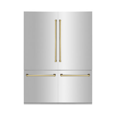 ZLINE 60 in. Built-In Refrigerator w/ Water Dispensers & Ice Makers