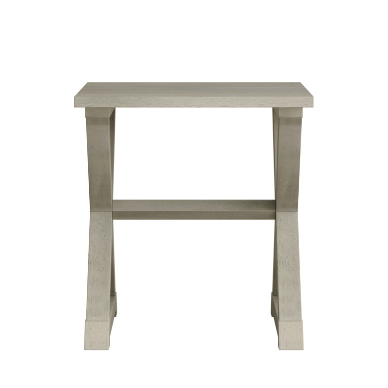 Table d'appoint carrée, Gris antique