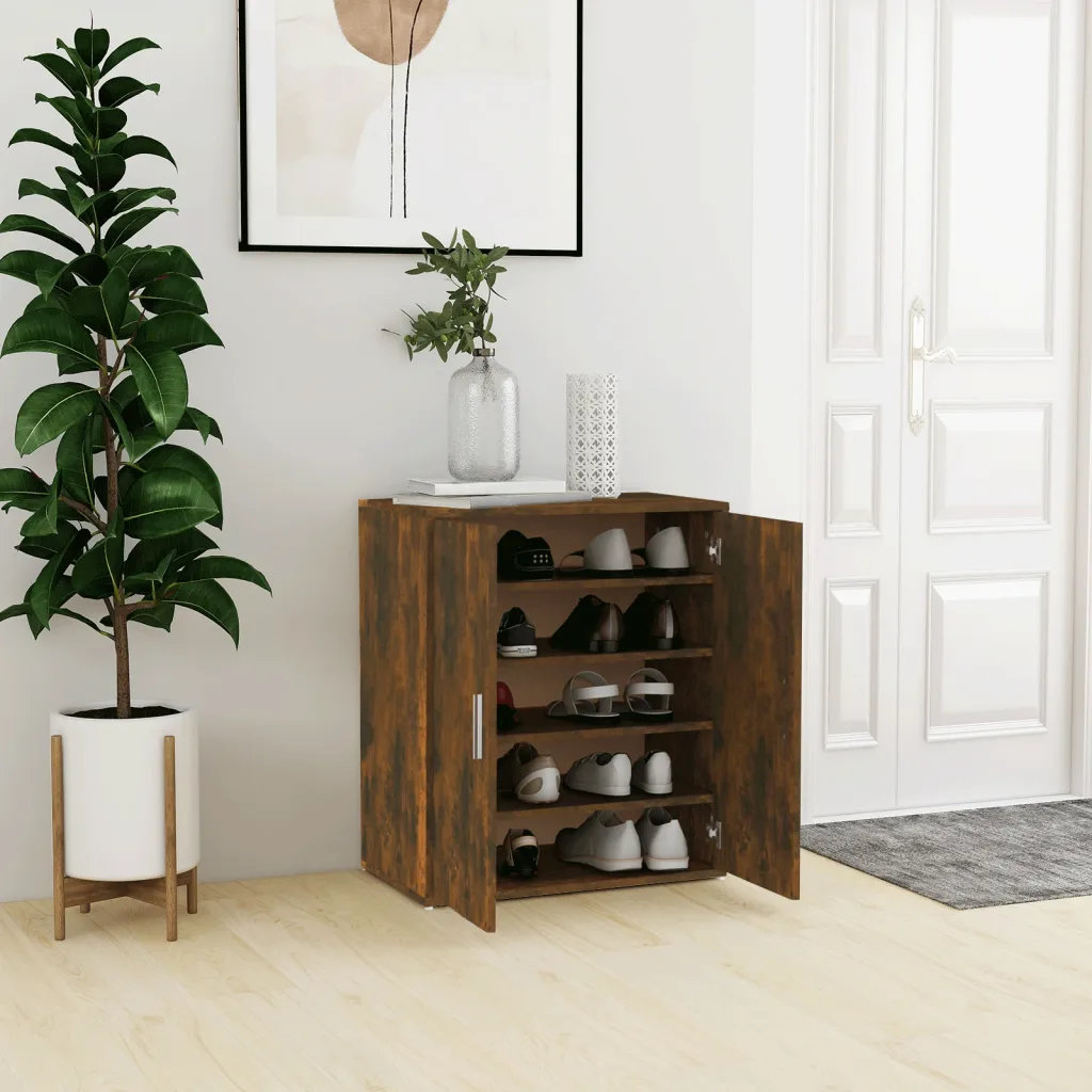 Shoe Cabinet 60x35x70 cm Engineered Wood